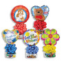 Get Well Soon Kelliloons Gift Set - Plastic Dish with Hard Candy