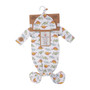 Photo Op Baby Cap and Gown Set - Dinosaur