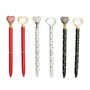 Blinged Out Heart Pen