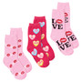 Foozys Women's Valentine's Day Crew Socks