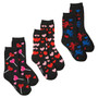 Foozys Women's Valentine's Day Crew Socks