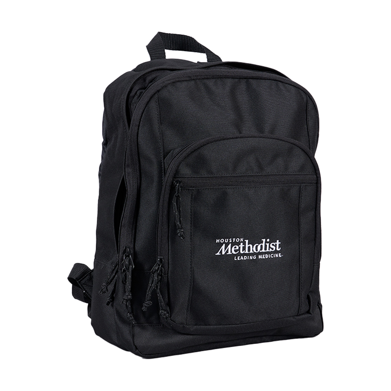 Houston Methodist Baytown Hospital Logoed Backpack - Black | Cloverkey ...