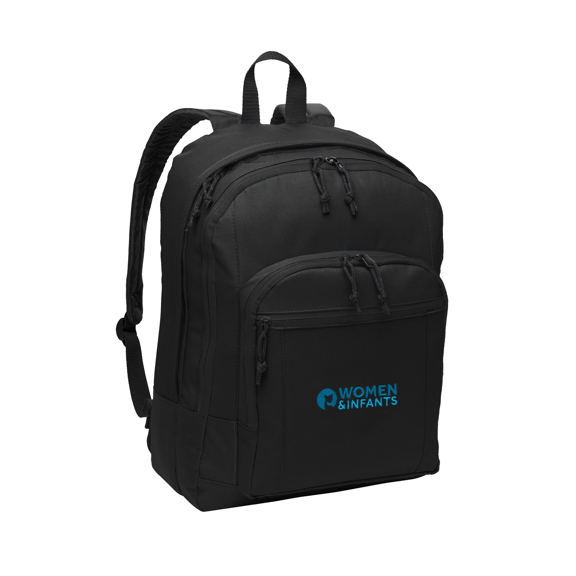 Women and Infants Hospital Logoed Backpack - Black | Cloverkey Hospital ...