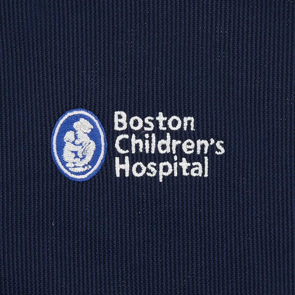 Boston Children's Hospital Logoed Hoodie Sweatshirt - Blue Tie-Dye