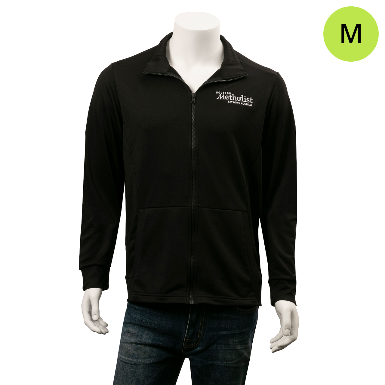 Houston Methodist Baytown Hospital Logoed Men's Full Zip Pullover