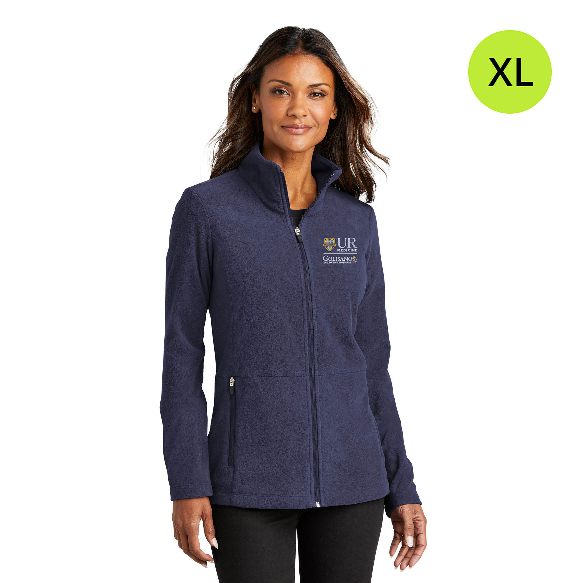 Golisano Children's Hospital Ladies Accord Microfleece Jacket - Navy ...