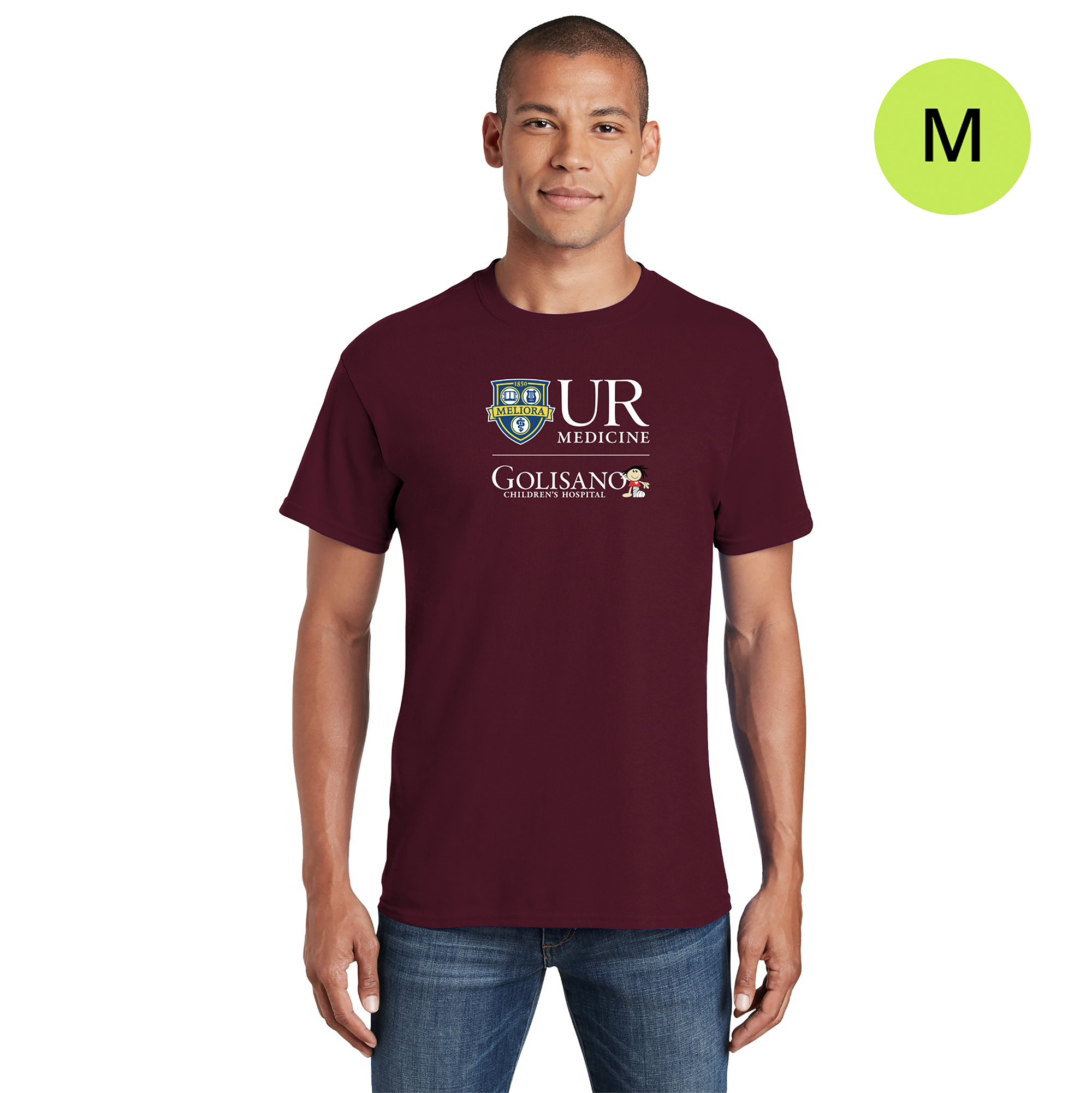 Golisano Children's Hospital TShirt Maroon M Cloverkey Hospital