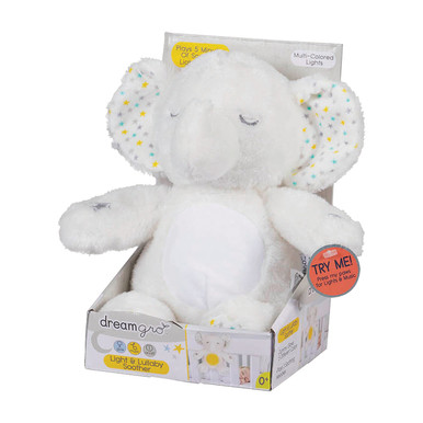 Light and Lullaby Elephant Soother By Dreamgro | Cloverkey Hospital ...