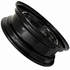 ACC-C10-6621-MB - STOCK 5X205MM 5 BOLT STEEL WHEEL - SEMI-GLOSS BLACK - 15X5-1/2 (3-3/4 INCH BACK SPACING) - BEETLE/GHIA/TYPE-3 (1 INCH WIDER THEN STOCK CHECK CLEARANCE BEFORE ORDERING) - SOLD EACH
