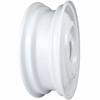 ACC-C10-6622-SMWH - STOCK SMOOTHIE 4X130MM 4 BOLT STEEL WHEEL - PAINTED WHITE - 15X4-1/2 (4-1/2 INCH BACK SPACING) HUBCAP SOLD SEPARATELY - BEETLE 68-79 GHIA 67-74 TYPE-3 67-73 - SOLD EACH