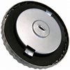 VWC-111-201-551-R - 111201551A - GERMAN - 100MM GAS CAP - W/O LOGO - BEETLE 46-55 - BUS 50-55 TO CHASSIS #20-117902 - SOLD EACH