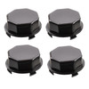 VWC-111-601-171-SET - (111601171) EXCELLENT QUALITY FROM GERMANY - SPORT WHEEL CENTER CAPS (W/OUT LOGO) - BEETLE 72-79 / GHIA 72-74 / TYPE-3 72-73 - SET OF 4