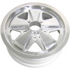 ACC-C10-6649 - 911 STYLE 5 SPOKE ALUMINUM WHEEL - FULLY POLISHED - 5.5 INCH WIDE X 15 INCH DIA. - 5X130MM BOLT PATTERN (5 INCH BACKSPACE) - CENTER CAP AND HARDWARE SOLD SEPARATELY - SOLD EACH