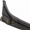 VWC-111-837-475-B - 111837475B -  INNER DOOR WINDOW SCRAPER LEFT 4 CLIPS BEETLE 69-77 - SOLD EACH