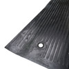 VWC-111-863-002 - 111863002 - PREMIUM QUALITY - BLACK RUBBER FLOOR MAT SET - FRONT AND REAR - EXTECT ORIGINAL DESIGN WITH MOUNTING HOLES - SEE NOTES ABOUT COLOR - BEETLE  56-59 - SOLD 4 PIECE SET