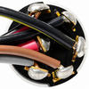 VWC-111-905-865-F - 111905865F - IGNITION SWITCH (6 WIRES) - ELECTRICAL HALF ONLY - BEETLE 1971 - GHIA 1971 - BUS 71-74 - VW THING 181 70-73 - TYPE-4 72-75 - SOLD EACH