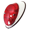 VWC-111-945-095-N - (111945095N) - COMPLETE TAIL LIGHT ASSEMBLY W/ RED LENS LEFT - BEETLE 62-67 - SOLD EACH