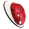 VWC-111-945-096-N - (111945096N) - COMPLETE TAIL LIGHT ASSEMBLY W/ RED LENS RIGHT - BEETLE 62-67 - SOLD EACH