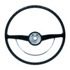 VWC-113-415-651-BK - 113415651 - EXCELLENT QUALITY - STEERING WHEEL WITH HORN RING - BLACK - HORN BUTTON AND CANCELING RING SOLD SEP. - BEETLE SEDAN 62-71 - BEETLE CONV. 61-71 - GHIA 61-71 - TYPE-3 61-71 - SOLD EACH