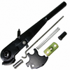 VWC-113-798-305-N - 113798305 - EMERGENCY BRAKE HANDLE/LEVER KIT - BLACK - INCLUDES ROD / SPRING / RATCHET-  / PIVOT PIN AND CLIPS - BEETLE 65-79 - GHIA 65-74 - TYPE-3 65-73 - VW THING 69-79 - SOLD KIT