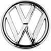 VWC-113-853-601-B - 113853601B - EXCELLENT QUALITY - REPLACEMENT CHROME HOOD EMBLEM - MOUNTING CLIPS SOLD SEP. - BEETLE 64-79 - TYPE-3 62-69 - SOLD EACH