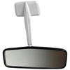 VWC-113-857-511-LWH - 113857511L - OE QUALITY - INTERIOR REAR VIEW MIRROR WITH WHITE ARM - STANDARD BEETLE SEDAN  68-77 - SUPER BEETLE SEDAN 71-77 - SOLD EACH