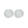 VWC-113-885-553-PR - 113885553 - MADE IN GERMANY - PAIR OF REAR SEAT BUMP STOPS - BEETLE 58-77 - EXCEPT CONVERTIBLE - SOLD PAIR