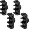 VWC-113-905-451-A4 - 113905451A - FROM GERMANY - 3-WIRE SPARK PLUG WIRE HOLDERS / CLIPS - BEETLE 61-79 - GHIA 61-74 - BUS 61-79 - TYPE-3 62-73 - VW THING 69-79 - SOLD SET OF 4