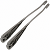 VWC-113-955-407-DPR - (113955407D) - EXCELLENT REPRODUCTION - PAIR OF WIPER ARMS - SILVER - LEFT AND RIGHT - BEETLE 65-67 - SOLD PAIR