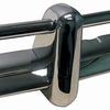 VWC-143-798-101 - (143798101) POLISHED STAINLESS STEEL - FRONT & REAR COMPLETE BUMPER SET WITH GUARDS & OVERRIDER BOWS - ASSEMBLY REQUIRED (MOUNTING HARDWARE NOT INCLUDED) - KARMANN GHIA 56-65 - SOLD SET