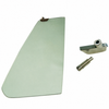 VWC-151-837-627-BPR - 153-627B - 151837627B - EXCELLENT GERMAN QUALITY - VENT WINDOW PIVOT SET - LEFT & RIGHT - BEETLE CONVERTIBLE 73-79 - SOLD 4 PIECE SET