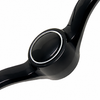 VWC-211-415-655 - 211415655 - NEW STOCK REPLACEMENT - BLACK STEERING WHEEL - INCLUDES HORN BUTTON - BUS 68-74 - SOLD EACH