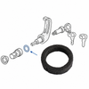 VWC-211-843-731 - 211843731 - GERMAN - FOAM SEAL - SLIDING DOOR OUTER HANDLE - BUS 74-79 - VANAGON 80-92 - SOLD EACH