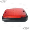 VWC-211-945-363-B - GERMAN QUALITY FROM C&C U.K. - REAR SIDE MARKER REFLECTOR RED WITH BLACK TRIM - LEFT OR RIGHT - BUS 70-79 - REF.#'s - 221-363B-LR - BS04536 - 211945363B - SOLD EACH