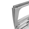 VWC-221-841-091-C - 221841091C - SILVER WELD-THROUGH HIGH QUALITY SHEET METAL - COMPLETE CARGO DOOR - LOW HINGE - LEFT SIDE FRONT / RIGHT SIDE REAR - BUS 01/61-63 FROM CH.#705-620 THRU CH.#1-019-924 - SOLD EACH