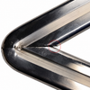VWC-241-898-002-LKT - 241898002 - POLISHED ALUMINUM DELUXE 64-67 BUS BODY MOLDING TRIM KIT - FOR LHD VEHICLES (SEE SPECIAL NOTES BEFORE ORDERING) - INCLUDES HARDWARE AND MOLDING INSERT - AROUND BELT LINE - SOLD KIT