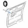 VWC-251-843-711 - 251843711 - EXCELLENT QUALITY - SLIDING DOOR HANDLE OUTER SEAL - VANAGON 80-84 - SOLD EACH