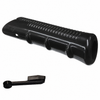 VWC-311-711-327-A - BLACK EMERGENCY BRAKE HANDLE GRIP COVER - ALL BEETLE/GHIA/TYPE-3/THING - SOLD EACH