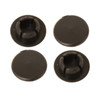 VWC-311-831-439-ASET - 311831439A - EXCELLENT GERMAN QUALITY - SET OF 4 DOOR HINGE PIN OILING HOLE PLUGS - BLACK - BEETLE 68-79 - SET OF 4