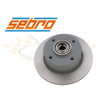 VWC-411-407-075-B - 411704075B - GERMAN MADE - BRAKE DISC TYPE-4 - 411 / 412 - 73-74 - PORSCHE 914 72-76 - SOLD EACH