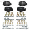 C24-113-898-022-GRK - (113898022) - GERMAN MADE FENDER BEAD KIT - GERMAN MADE BEAD WITH ORIGINAL STYLE GERMAN HARDWARE WITH TALL BOLTS & WASHERS - 4 FENDER KIT - BEETLE 46-79 - SOLD SET