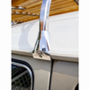 C13-15-2011-2SS - STAINLESS STEEL 2 BOW ROOF RACK WITH WOOD SLATS - BUS T2 50-79 - SOLD EACH