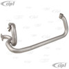 VWC-025-251-172-GSS - (025251172G) - HIGH QUALITY STAINLESS STEEL - 2 & 4 CYLINDER PIPE - REAR CYLINDERS - VANAGON 83-85 - SOLD EACH