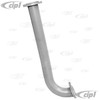 VWC-025-251-147-BCSS - (025251147BC) - HIGH QUALITY STAINLESS STEEL CONNECTOR ELBOW WITHOUT Y MANIFOLD - VANAGON 86-91 - SOLD EACH