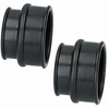 VWC-113-129-729-BPR - 113129729B - NEW DESIGN FROM EUROPE - MADE FROM A HIGH NITRILE RUBBER COMPOUND - TESTED FUEL RESISTANT - BLACK INTAKE MANIFOLD BOOTS - BEETLE / GHIA 71-74 / BUS 71 ONLY / THING 73-74 - SOLD PAIR