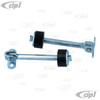 VWC-111-818-339-APR - 111818339A - OE QUALITY REPRODUCTION - DOOR CHECK ROD & STOP - LEFT AND RIGHT - BEETLE 56-61 - SOLD PAIR