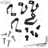 C10-117-CLIP - CUSTOM Cip1 HUB CAP CLIP KIT FOR 3-FIFTY-6 WHEELS - INCLUDES CLIPS / ALLEN HEAD SCREWS / METAL SCREWS / ALLEN WRENCH - DOES ONE WHEEL - SOLD KIT