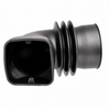 VWC-133-819-513 - 133819513 - GERMAN - RUBBER NECK CONNECTOR - FRESH AIR BLOWER FAN MOTOR - SUPER BEETLE 73-79 - SOLD EACH