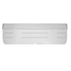 VWC-261-801-081 - (261801081) - SILVER WELD-THROUGH HIGH QUALITY SHEET METAL - LOWER INSIDE CARGO SPACE BULKHEAD / PARTITION PANEL - BUS SINGLE CAB 52-67 - SOLD EACH