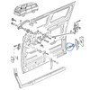 VWC-251-843-636 - 251843636 - SLIDING DOOR REAR STRIKER PIN - CATCH POST BOLT - T25 VANAGON 85-92 - SOLD EACH